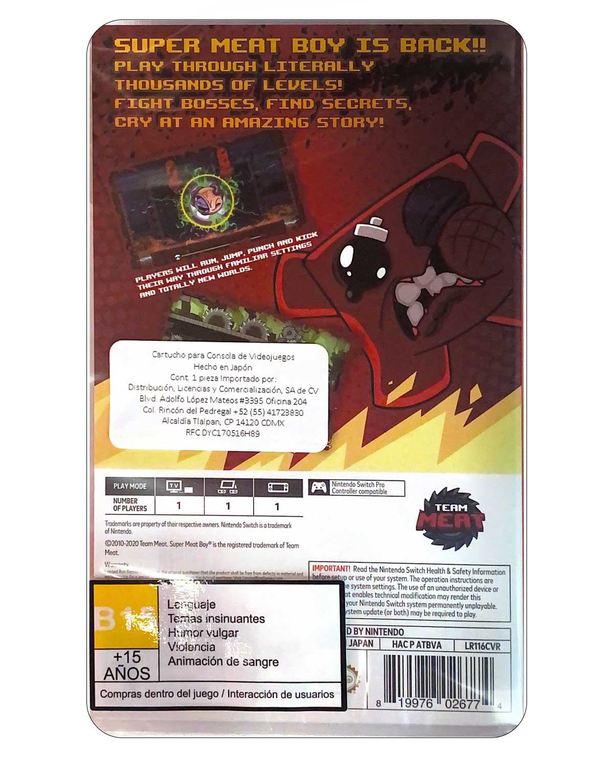 SUPER MEAT BOY FOREVER LIMITED RUN - Image 2