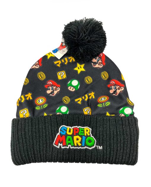 GORRO BEANIE SUPER MARIO BROS CROWN