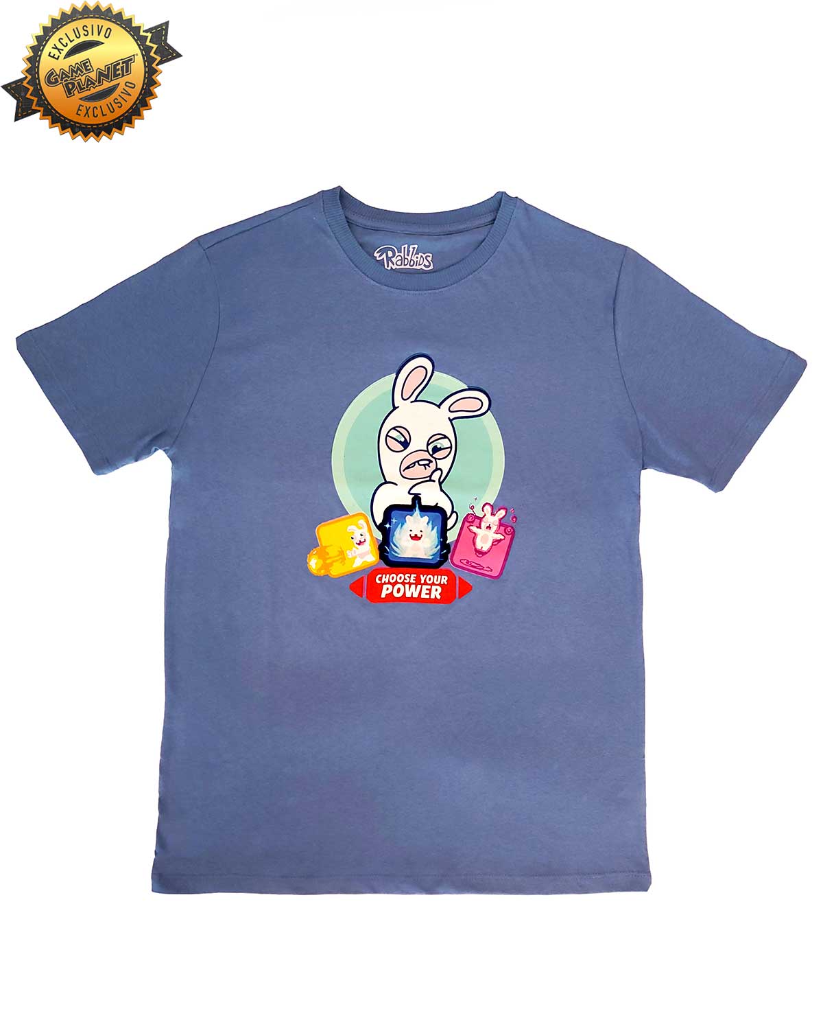 PLAYERA UBISOFT RABBIDS GAMERS GRANDE