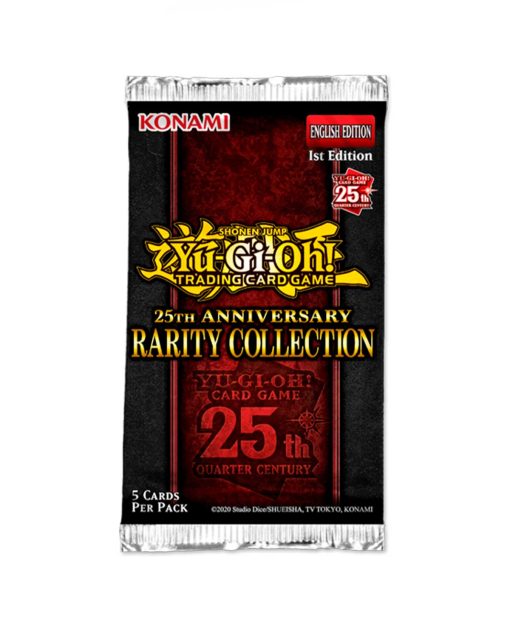 YU GI OH TRADING CARD GAME 25TH ANNIVERSARY RARITY SLEEVED BOOSTER - Image 2