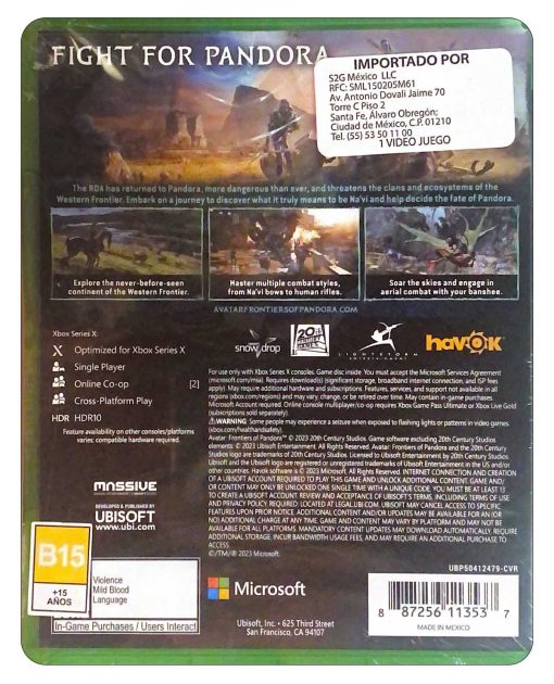 AVATAR FRONTIERS OF PANDORA - Image 2
