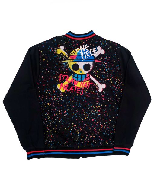 CHAMARRA NEGRA NETFLIX ONE PIECE STRAW HAT PIRATES GRANDE - Image 2