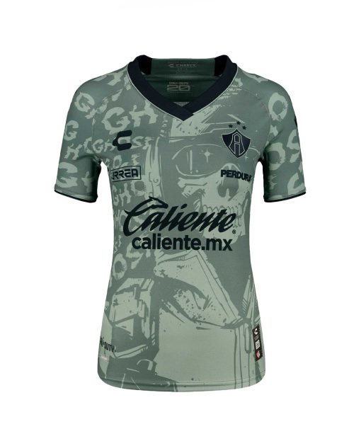 JERSEY ALTERNATIVO OFICIAL CON ESCUDO ATLAS EDICION COD DAMA CHICA