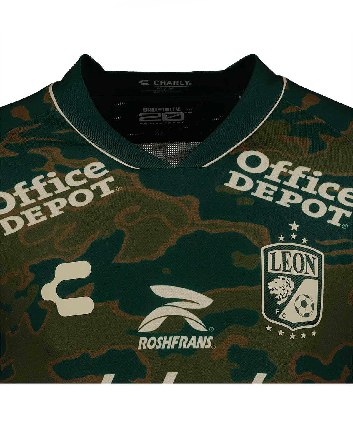 JERSEY ALTERNATIVO OFICIAL CON ESCUDO LEON EDICION COD MEDIANA - Image 3
