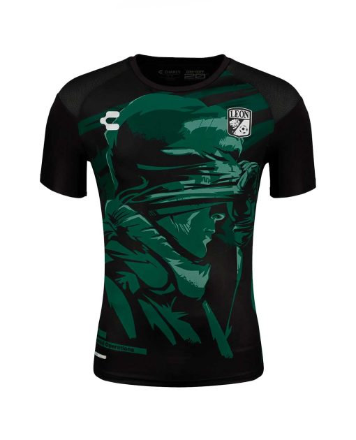 WARM UP JERSEY COD CON ESCUDO LEON MEDIANA