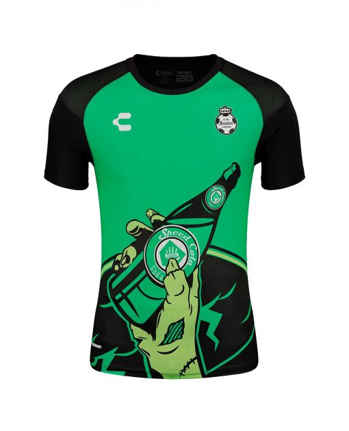 WARM UP JERSEY COD SANTOS CON ESCUDO CHICA