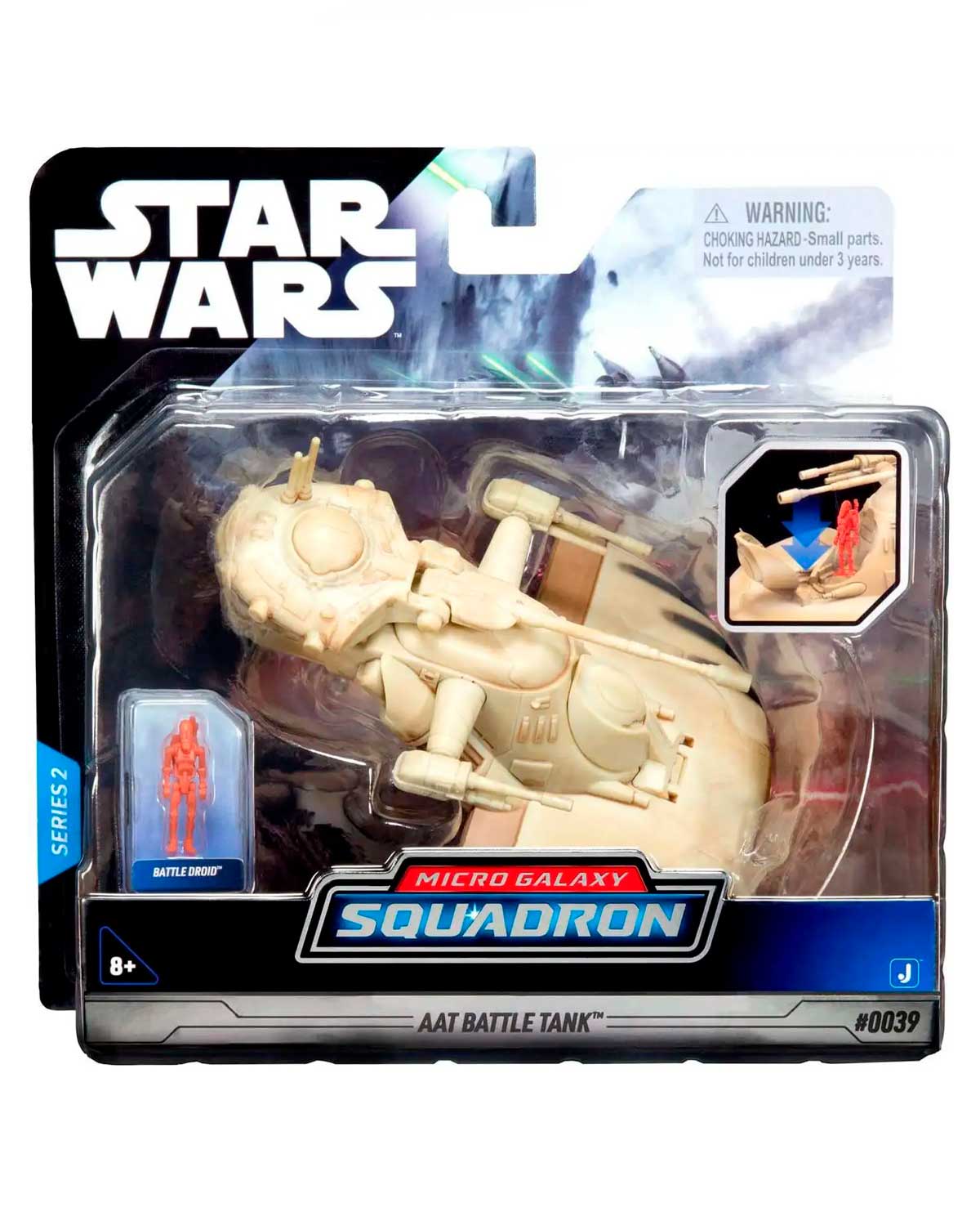 NAVE STAR WARS MICRO GALAXY SQUADRON ARMORED ASSAULT TANK AAT - Image 3
