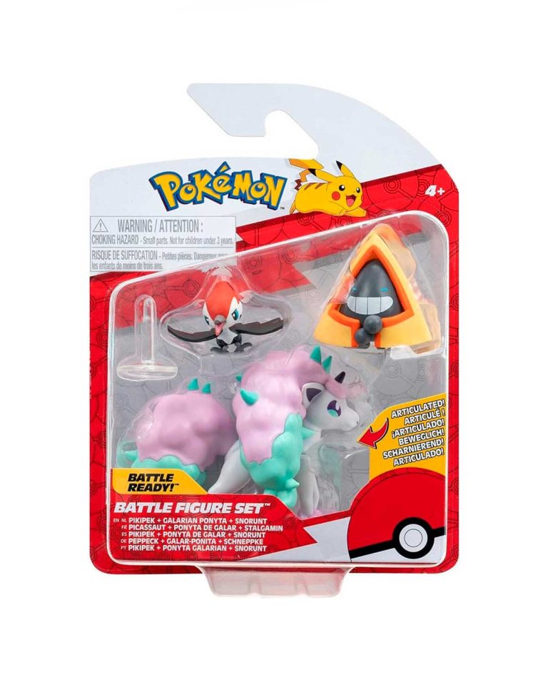 Pokemon Battle Figure Pack Con Custodia – Snorunt – Giocattolo Per Bambini