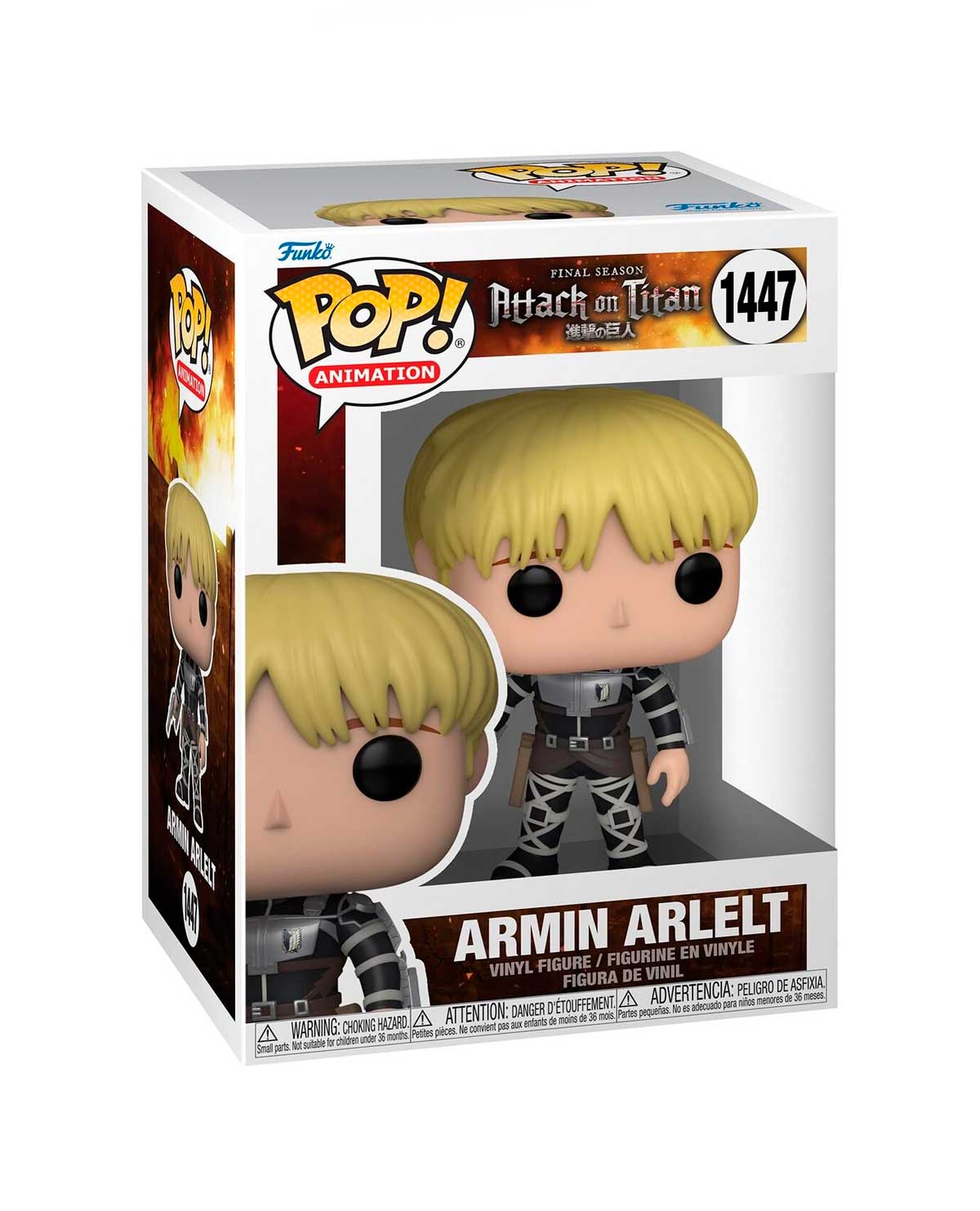 FIGURA POP ATTACK ON TITAN ARMIN ARLELT - Image 2