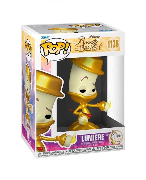 FIGURA POP DISNEY BEAUTY AND THE BEAST LUMIERE - Image 2