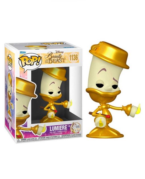 FIGURA POP DISNEY BEAUTY AND THE BEAST LUMIERE - Image 3