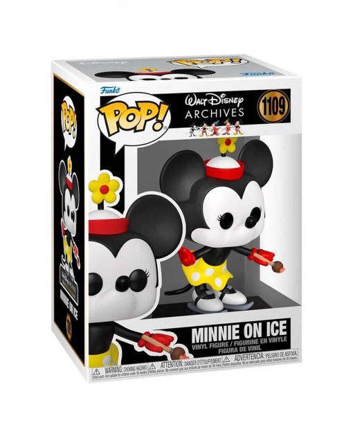 FIGURA POP DISNEY MINNIE MOUSE SOBRE HIELO - Image 2