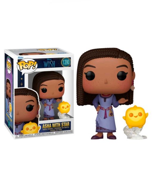 FIGURA POP DISNEY WISH ASHA CON STAR - Image 3