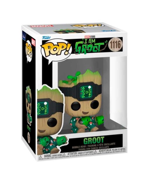 FIGURA POP MARVEL I AM GROOT GROOT - Image 2