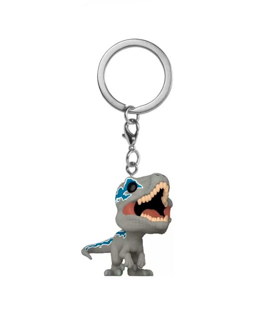 LLAVERO POP JURASSIC WORLD DOMINION VELOCIRAPTOR BLUE