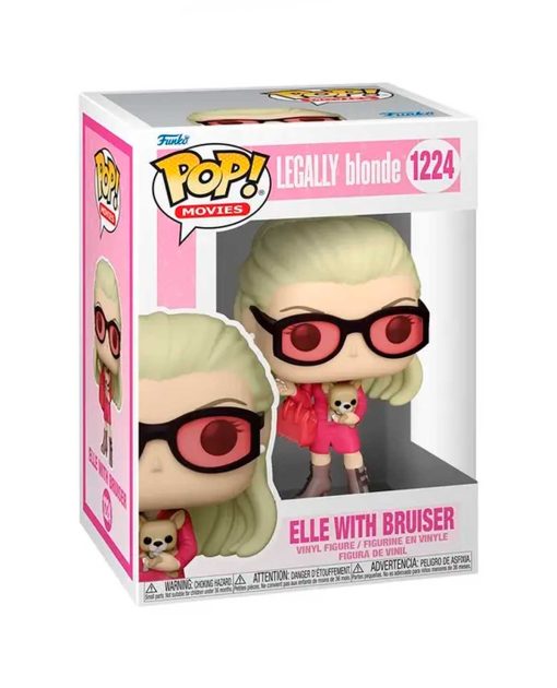 FIGURA POP LEGALLY BLONDE ELLE WITH BRUISER - Image 2