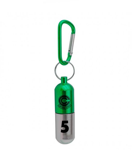 LLAVERO DRAGON BALL CAPSULA VERDE