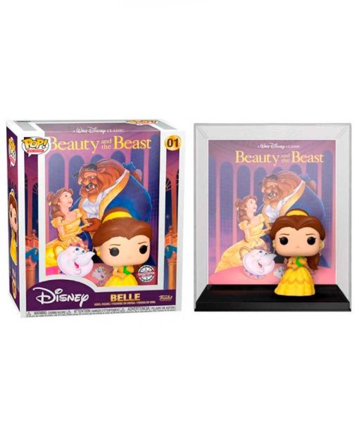 FIGURA POP VHS COVER BEAUTY AND THE BEAST - Image 3