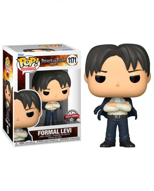 FIGURA POP ATTACK ON TITAN LEVI FORMAL EXCLUSIVO - Image 3