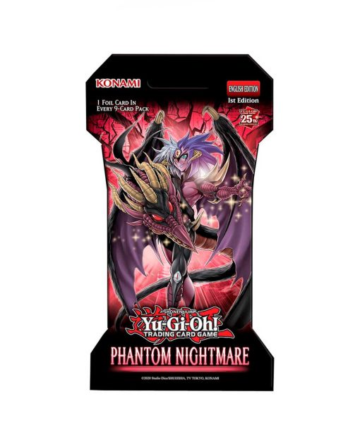 YU GI OH TRADING CARD GAME NIGHTMARE SLEEVED BOOSTER