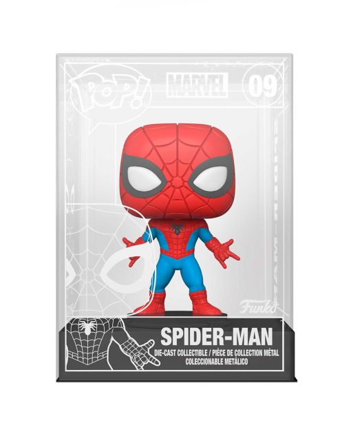 FIGURA POP MARVEL DIECAST SPIDERMAN