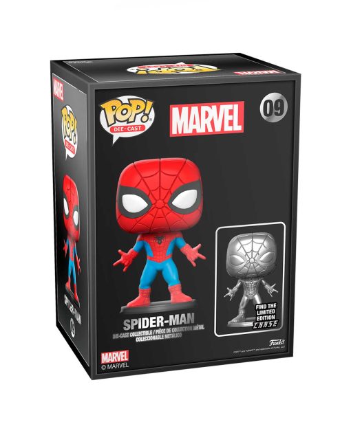 FIGURA POP MARVEL DIECAST SPIDERMAN - Image 2