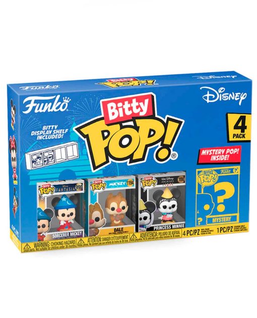 FIGURA POP DISNEY MICKEY HECHICERO 4 PACK - Image 2