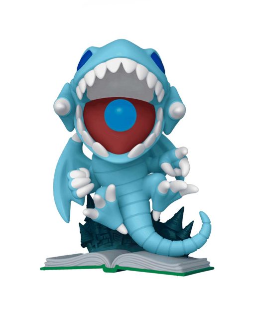 FIGURA POP YU GI OH DRAGON BLANCO DE OJOS AZULES TOON GLOW 6 PULGADAS