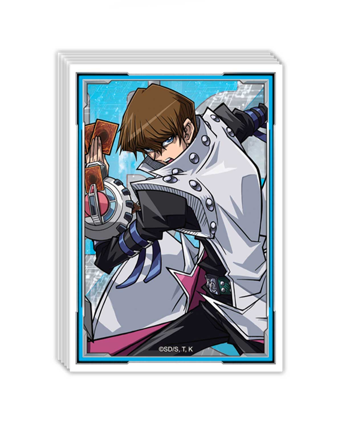 YU GI OH TRADING CARD GAME YUGI AND KAIBA QUARTER CENTURY CARD SLEEVES - Image 3