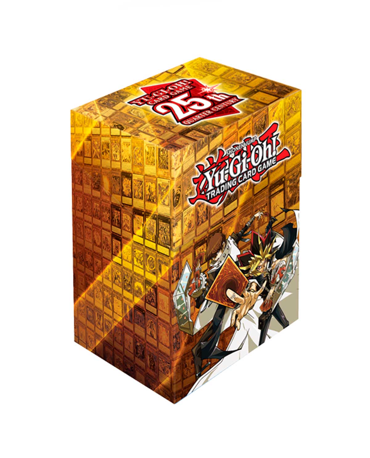 YU GI OH TRADING CARD GAME YUGI AND KAIBA QUARTER CENTURT CARD CASE