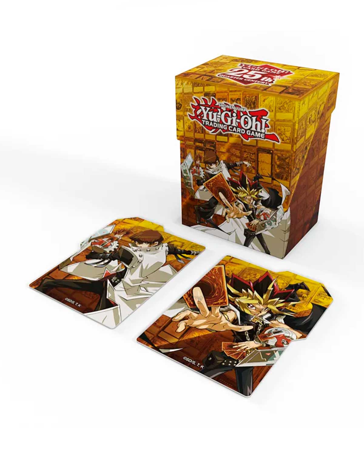 YU GI OH TRADING CARD GAME YUGI AND KAIBA QUARTER CENTURT CARD CASE - Image 2