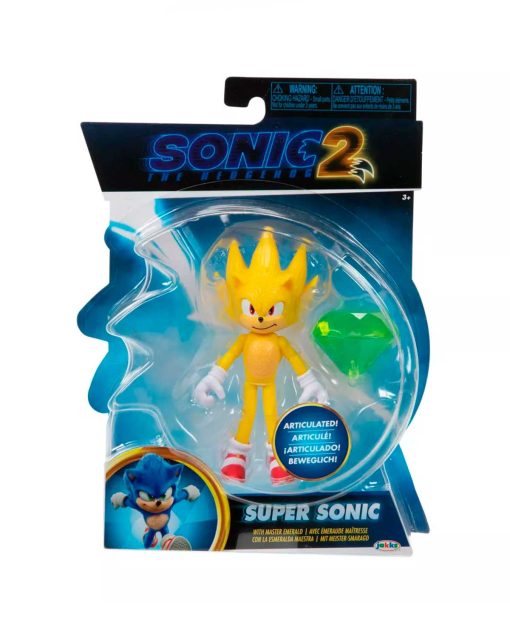 FIGURA DE ACCION JAKKS SONIC THE HEDGEHOG SUPER SONIC - Image 3