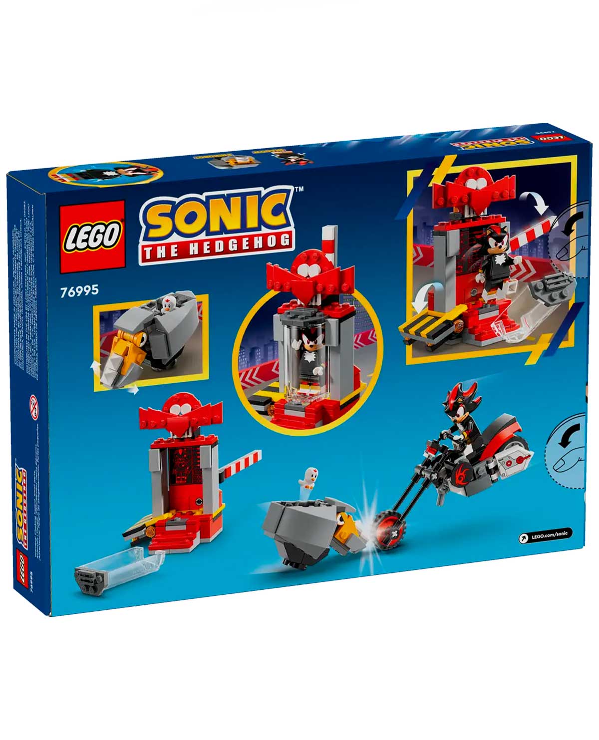 SET DE LEGO HUIDA DE SHADOW THE HEDGEHOG