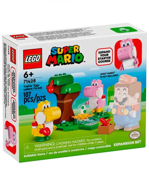 SET DE LEGO SET DE EXPANSION HUEVO DE YOSHI EN EL BOSQUE