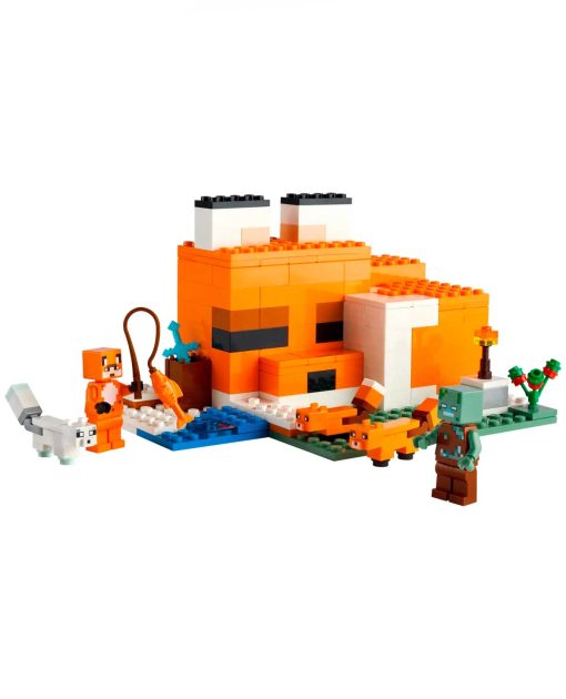 SET DE LEGO MINECRAFT EL REFUGIO ZORRO - Image 2