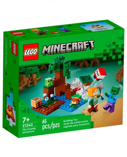 SET DE LEGO MINECRAFT LA AVENTURA EN EL PANTANO