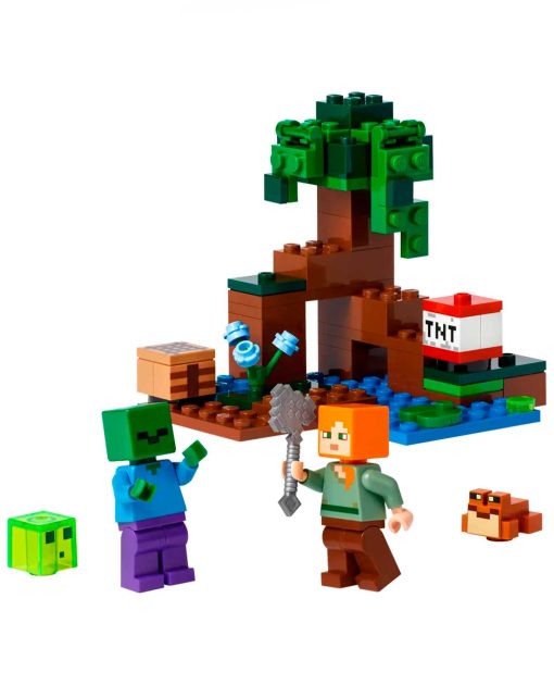SET DE LEGO MINECRAFT LA AVENTURA EN EL PANTANO - Image 2