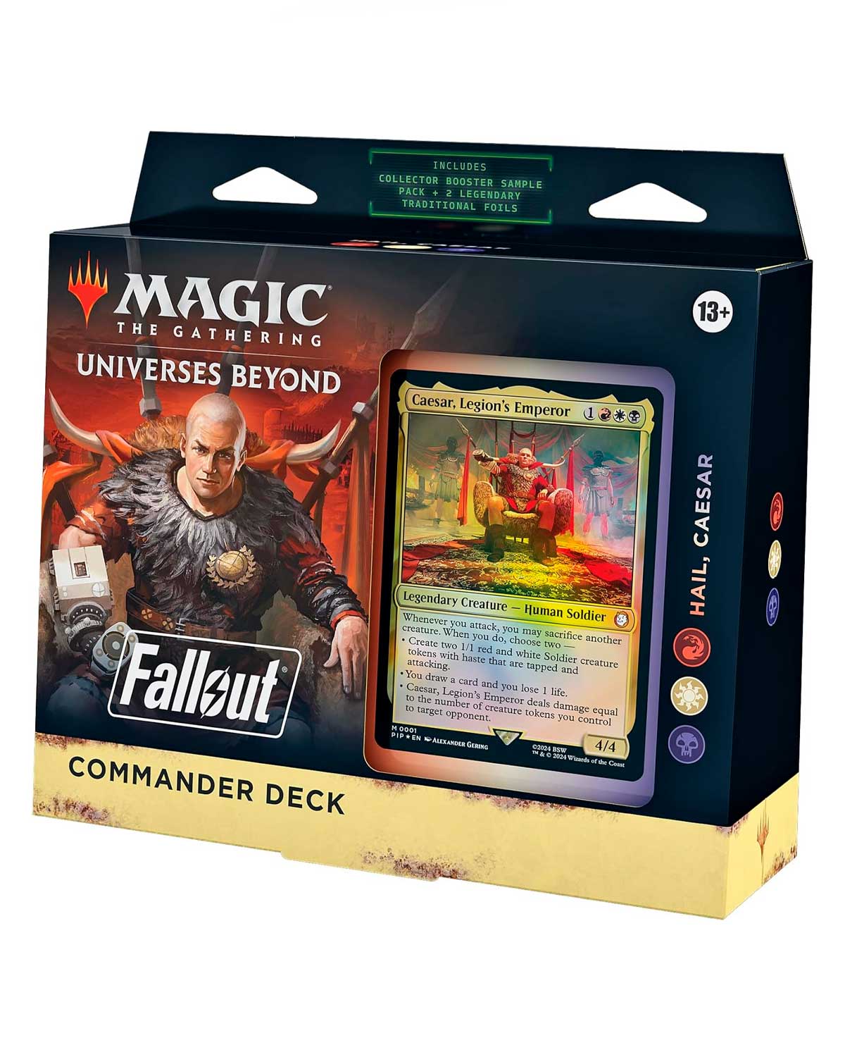 MAGIC THE GATHERING FALLOUT COMMANDER DECK HAIL CAESAR