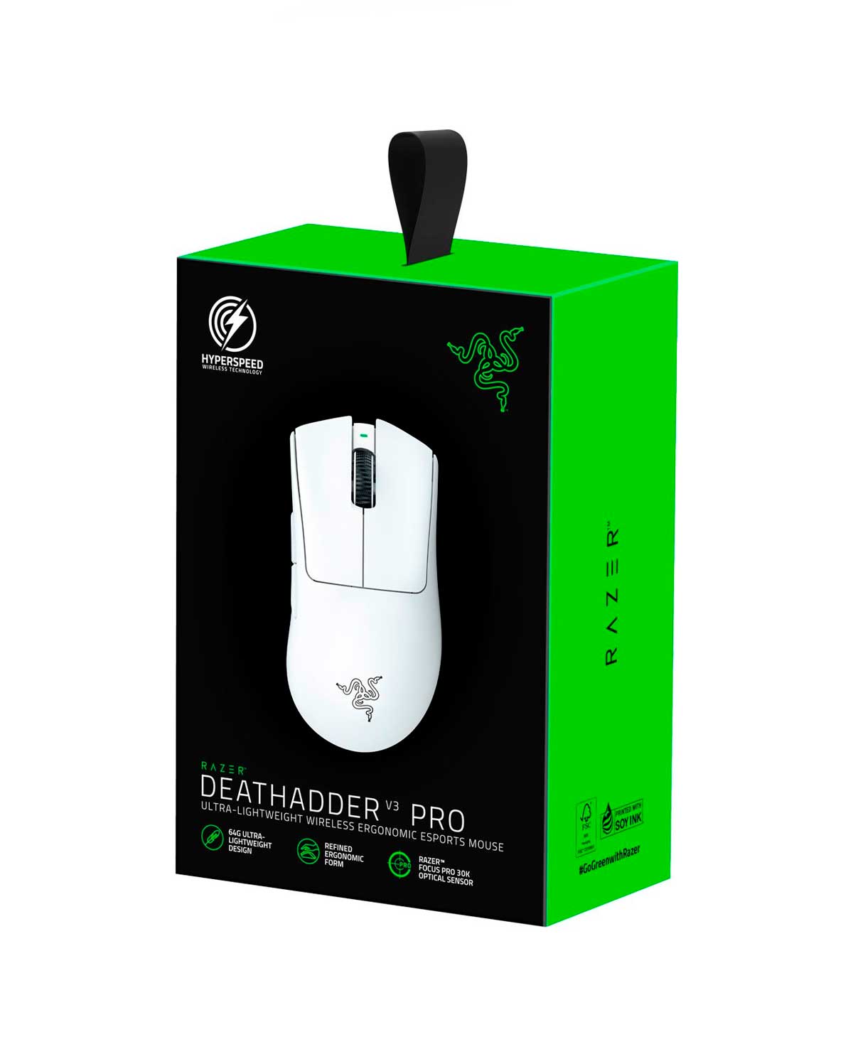 MOUSE GAMER ALAMBRICO RAZER DEATHADDER V3 BLANCO - Image 4