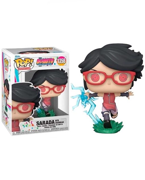 FIGURA POP BORUTO SARADA CON SHARINGAN - Image 3
