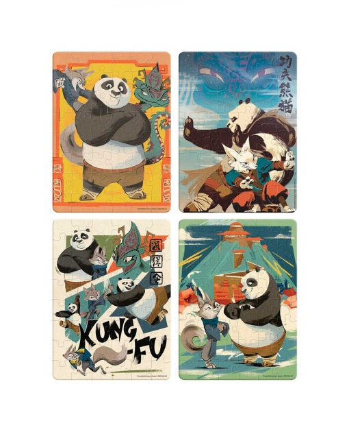 ROMPECABEZAS 4 EN 1 KUNG FU PANDA 4 - Image 3