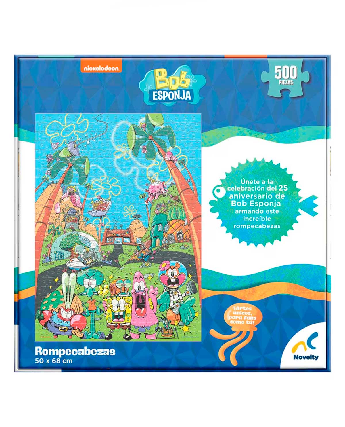 ROMPECABEZAS COLECCIONABLE 25 ANIVERSARIO BOB ESPONJA Y PATRICIO - Image 2