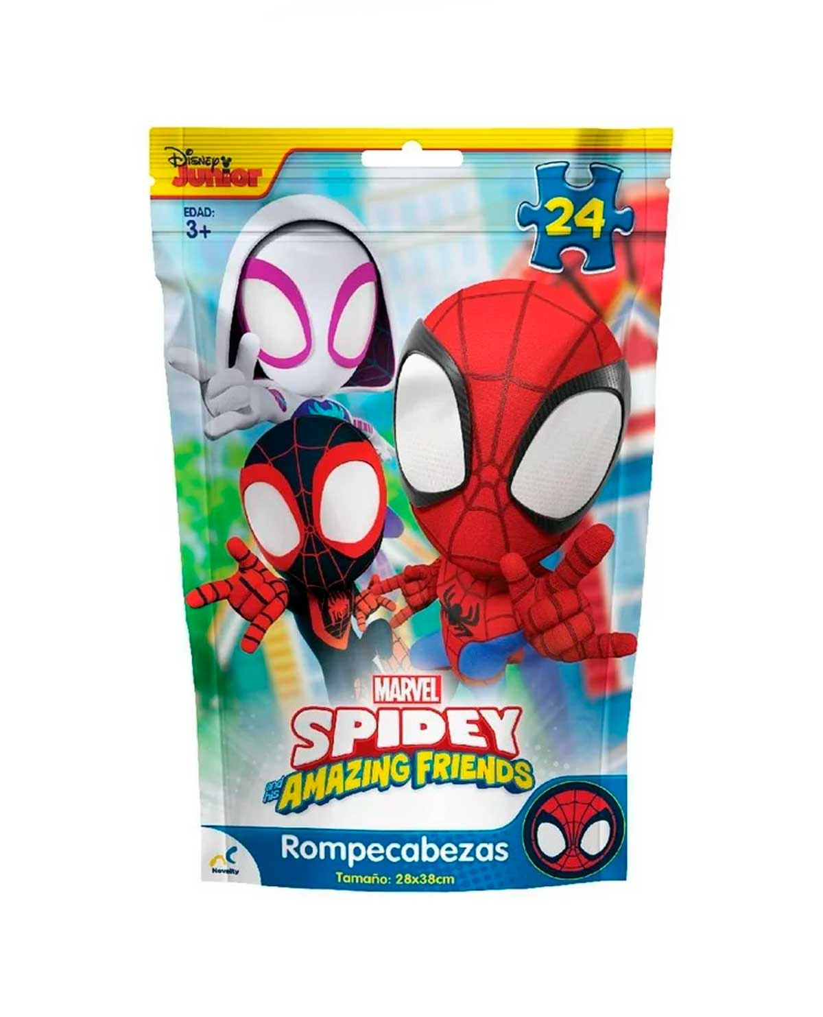ROMPECABEZAS BOLSA FOIL SPIDEY AND HIS AMAZING FRIENDS