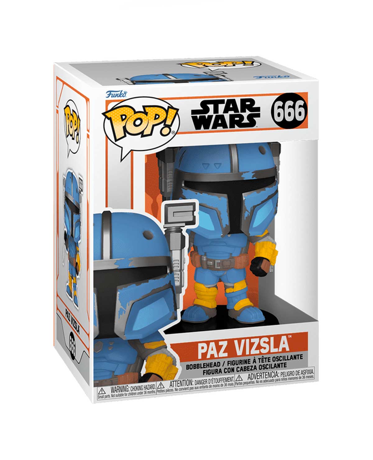 FIGURA POP STAR WARS THE MANDALORIAN PAZ VIZSLA - Image 2