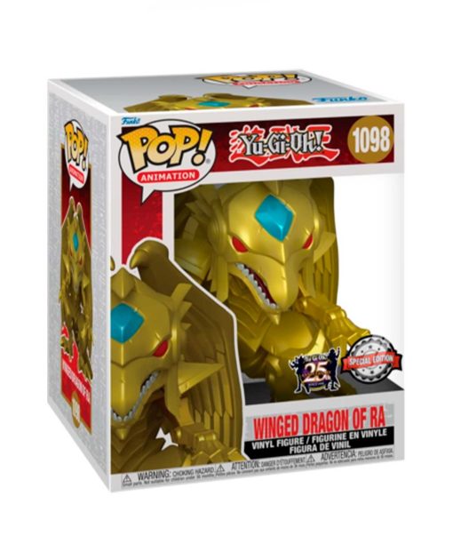 FIGURA POP YUGIOH DRAGON ALADO DE RA - Image 2