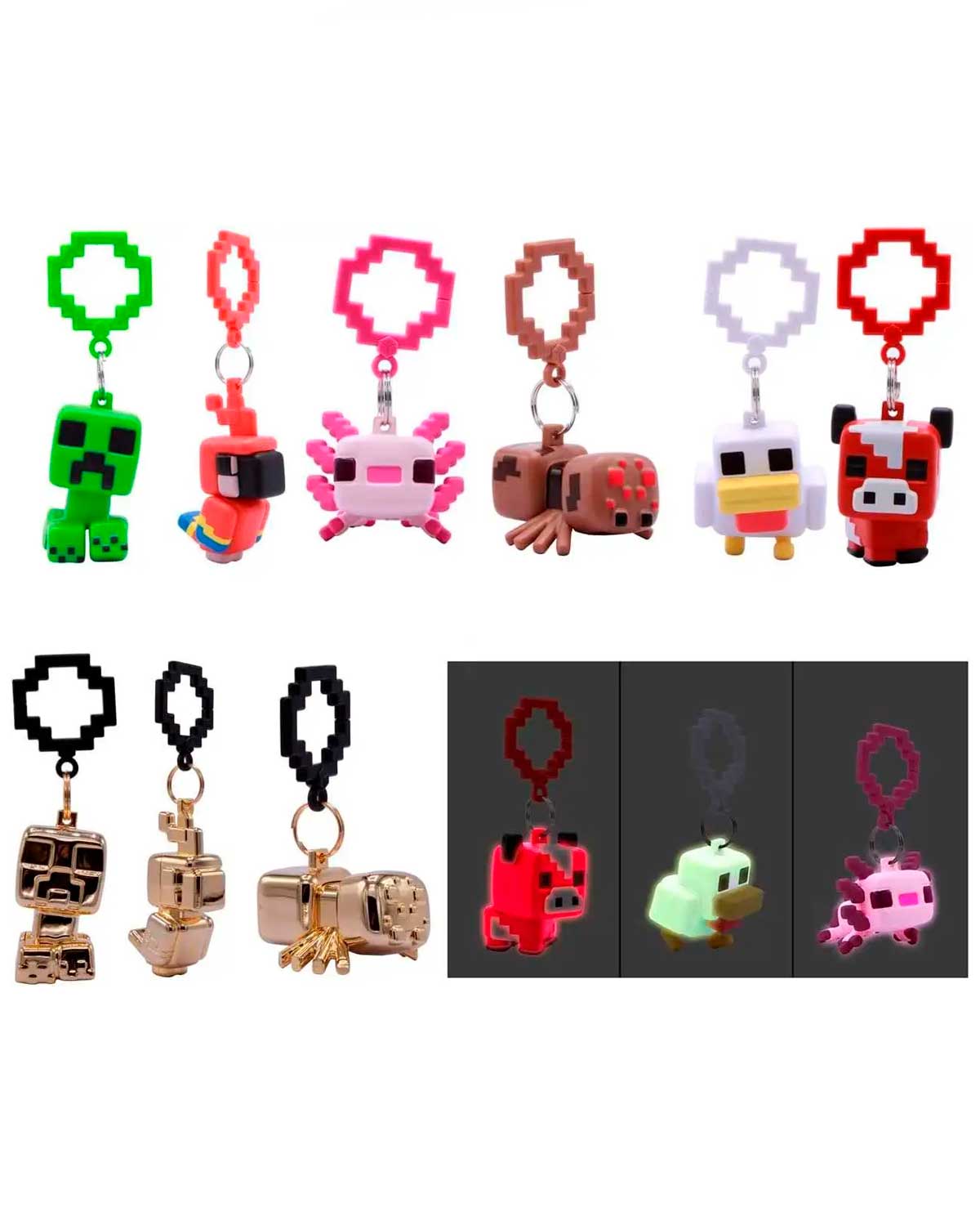 HANGER JAKKS MINECRAFT GOLD 24K - Image 2