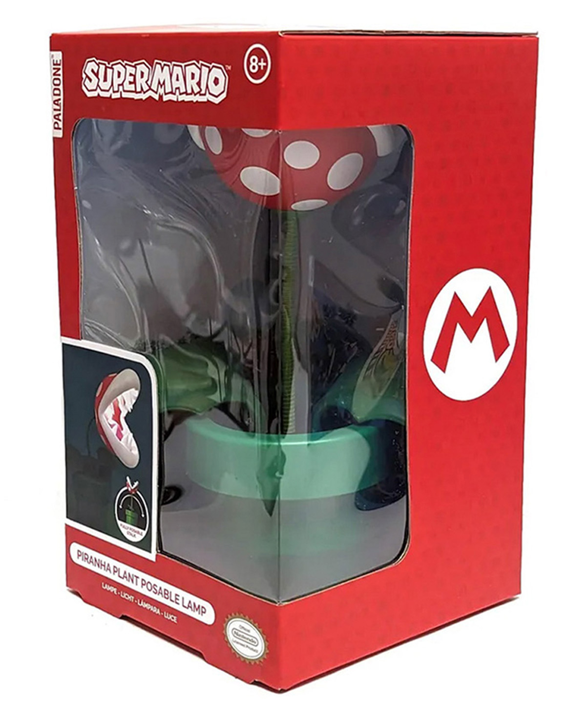 LAMPARA POSABLE SUPER MARIO BROS PLANTA PIRANA - Image 2