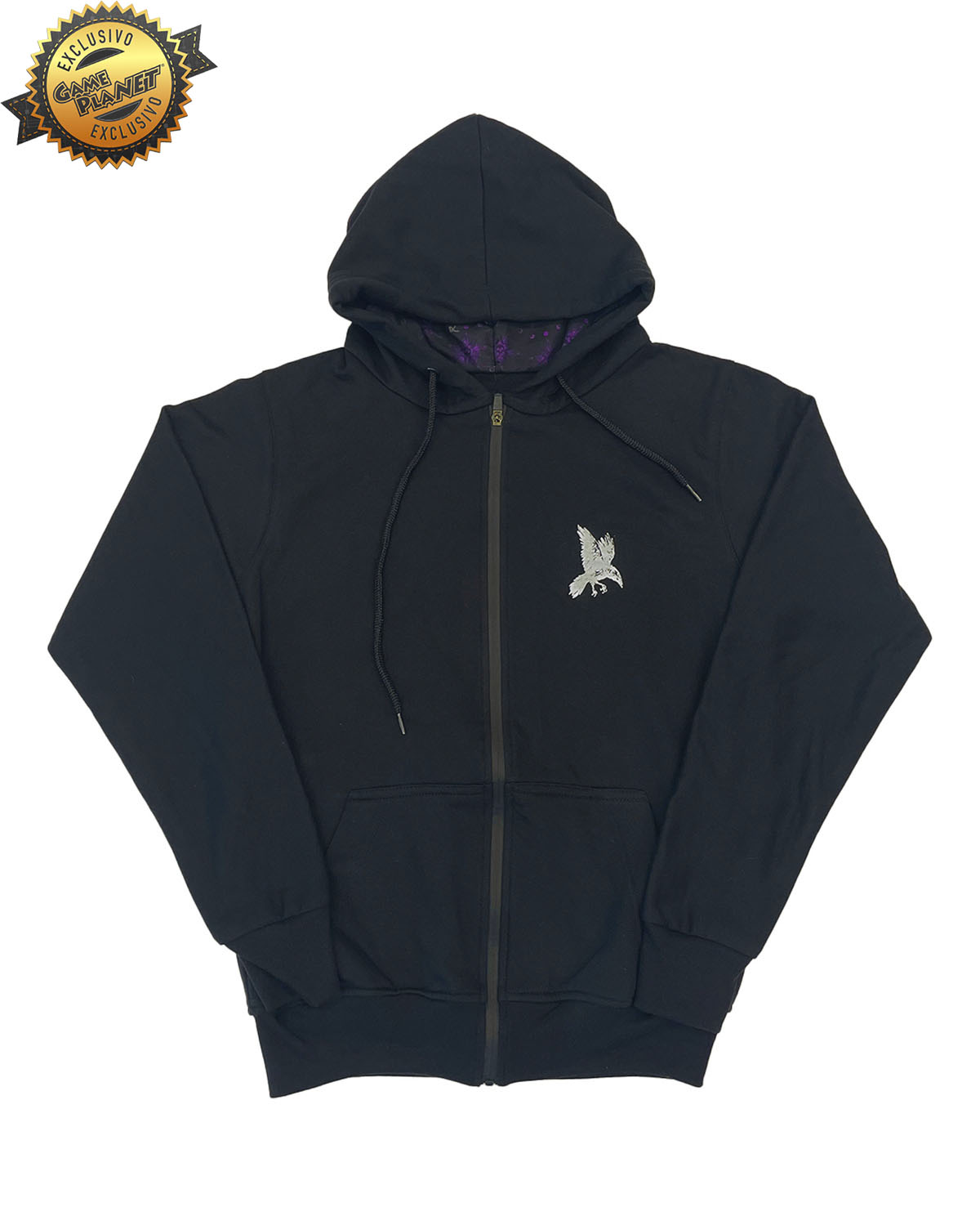 SUDADERA NEGRA MGM WEDNESDAY NIGHTSHADE SOCIETY GRANDE