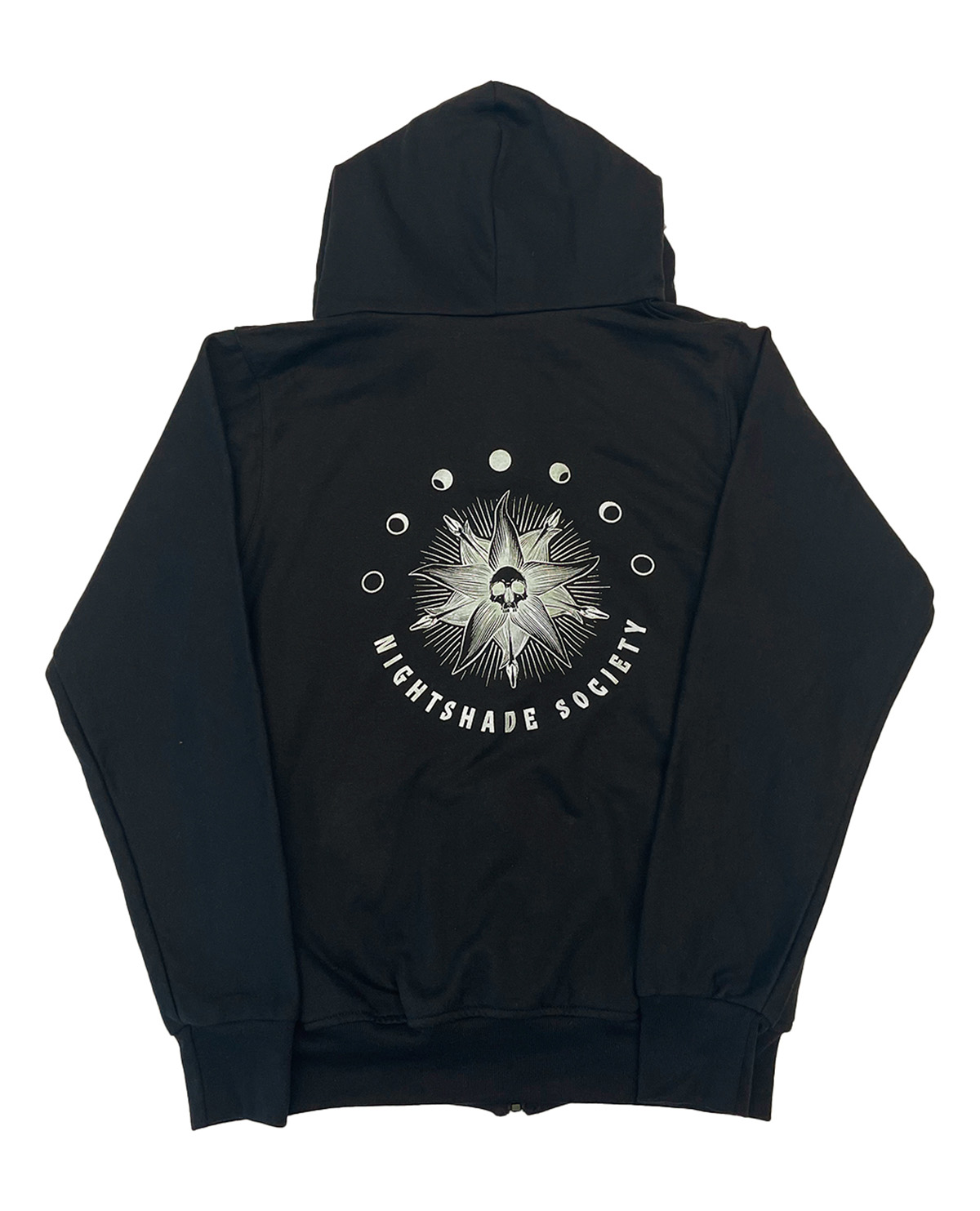 SUDADERA NEGRA MGM WEDNESDAY NIGHTSHADE SOCIETY GRANDE - Image 2