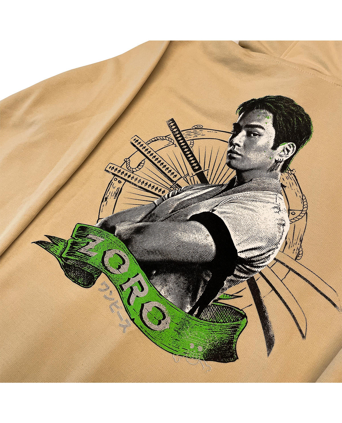 SUDADERA ARENA NETFLIX ONE PIECE ZORO CHICA - Image 3